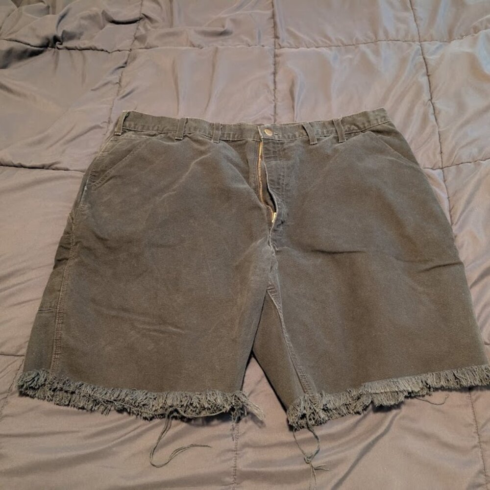 Carhartt Black DIY Shorts